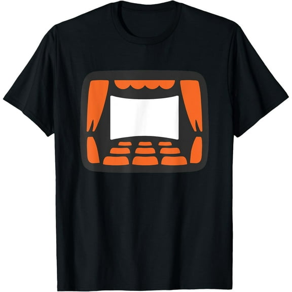 men and women can wear，Cinema Screen T-Shirt
