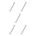 thumbnail image 1 of Youkk Stainless Steel Closed Body Turnbuckle Jaw Wire Rope Fork Screw Rigging Silver M10 5Set, 1 of 6