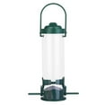 thumbnail image 3 of Bird Feeder with Lid Metal Mesh Bird Feeder Wild Bird Tube Feeders Hanging Suet Ball Holder Feeding Tool for Birds, 3 of 13