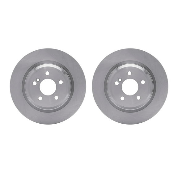 Dynamic Friction Company Rear Brake Rotors 6002-63069