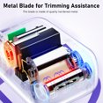 thumbnail image 3 of Cortaúñas Eléctrico, Cortaúñas Eléctrico, Clip De Uñas De Bajo Ruido, Almacenamiento De Seguridad, Luz LED Automática, 3 Niveles Para Adultos Y Niños, 3 of 7