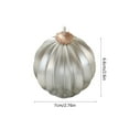 thumbnail image 3 of Christmas Scented Candle Sphere Holiday Home Fragrance Decor - Soy Wax Aromatherapy Gift Set Romantic Ambiance(Silver), 3 of 6