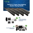 thumbnail image 5 of Open Box FAFCO Connected Tube 2ft x 8ft High Efficiency Solar Pool Heating Panel, 5 of 9