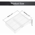 thumbnail image 2 of HUGFEGWE 24 x AAA Battery Storage Case Holder Organizer Box Transparent CA919-115570, 2 of 7