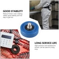 thumbnail image 2 of COSMOBETTY 1Pcs 30mm Blue Pu Stainless Steel U-Groove Guide Bearing Pulley for Automation Accessories and Industrial Use, 2 of 8