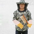 thumbnail image 1 of OFFIGAM 1Pair Durable Beekeeping Protective Gloves with Breathable Mesh and Secure Arm Fit, 1 of 7