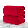 thumbnail image 1 of Faithtur Flannel Soft Warm Solid Sheet, Micro Plush Blanket Sofa Rug for Pet, 1 of 9