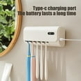 thumbnail image 4 of Ventilated Electric Toothbrush Dryer - Wall-Mounted Storage with Airflow System, 4 of 7