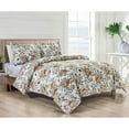 thumbnail image 3 of Bibb Home 4 pc Duvet & Down Alternative Comforter Set, 3 of 5