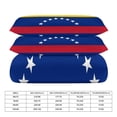 thumbnail image 2 of 3 Pcs Soft Bedding Set, Includes 1 Duvet Cover with Zipper And 2 Pillow Shams,Flag of Venezuela Queen(90"×90"), 2 of 8