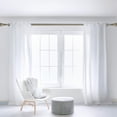 thumbnail image 5 of Deco Window Rustic 1 Inch Brass Quattro Adjustable Single Curtain Rods, 44-120 Inch, 5 of 5