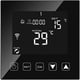 thumbnail image 1 of Termostato inteligente conectado WiFi para caldera de gas/agua 3A con cable Alexa/Google Home/Tuya Smart Life APP compatible, termostatos de ambiente programables caldera de pared negro, 1 of 5