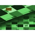 thumbnail image 1 of Ahgly Company Indoor Rectangle Patterned Deep Emerald Green Area Rugs, 2' x 4', 1 of 6