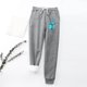 thumbnail image 3 of Pantalones de terciopelo liso Gibobby con bolsillos para mujer Gris S, 3 of 4