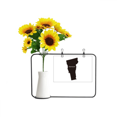 thumbnail image 1 of Vermont America USA Map Outline Artificial Sunflower Vases Bottle Blessing Card, 1 of 3