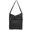 Black, variant on SILVERFEVER Womens Leather Large Crossbody Travel College Student Indie Style Handbag Water Resistant Cris Cross Black