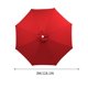 thumbnail image 2 of Fiudx Tela Impermeable Sombrilla de Exterior, Fundamento Repuesto de Poliéster Resistente, Ranuras Reforzadas Sombrilla de Jardín, Ideal para Terraza y Playa, 21 Colores Disponibles., 2 of 5