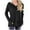 #0-Black, variant on Azrian Sweatshirts for Womens Clearance,Oversized Tshirts Shirts For Women Solid Workout Sweatshirts Casual Basic Long Sleeve Shirt Classic Crew V-Neck Tops Deal for Winter 2023 on Sale