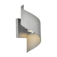 thumbnail image 3 of Raine Integrated LED wall sconce in silver, 3 of 4