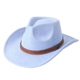 thumbnail image 3 of Sun Hat for All Seasons - Classic Western Cowboy Hat for Women and Men with Wide Brim Sun and Cattleman Style, 3 of 3