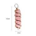 thumbnail image 7 of Happy date Bullet Shape Gemstone Pendant Hexagonal Chakra Crystal Pointed Quartz Pendants Artificial Stone, 7 of 7