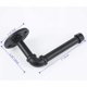thumbnail image 4 of Soporte para papel higiénico IMQOQ, tubo de hierro metálico vintage, negro mate, 4 of 9