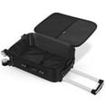thumbnail image 2 of Terby 20” Softside Carry On Luggage, Unisex, Spinner Wheels, Black, 2 of 5