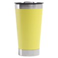 thumbnail image 1 of Bewildely Frasco de vacío de acero inoxidable, botella de bebida de gran capacidad, senderismo, fiesta de viaje, taza de café portátil para Suministros térmicos Amarillo, 1 of 6