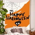 thumbnail image 2 of Tapestry Happy Halloween para pared, 150 x 150 cm, microtela de fibra, 2 of 2