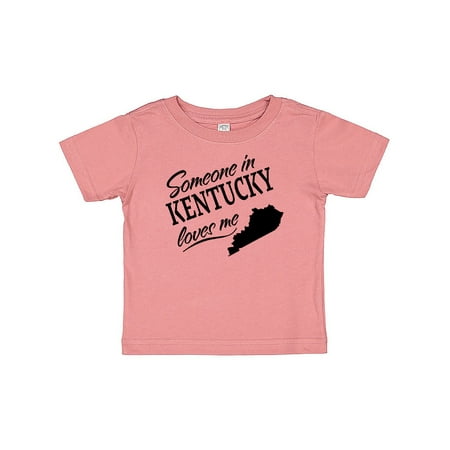 

Inktastic Someone in Kentucky Loves Me Gift Baby Boy or Baby Girl T-Shirt