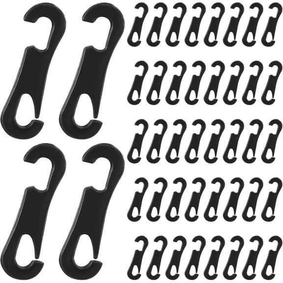 200PCS Car Seat Cover Hooks 1.38inch Seat Cover Clips AccessoriesDurability
