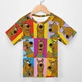 thumbnail image 3 of Scooby Doo Kid's T-Shirt Short Sleeve T-Shirt Tops Summer Tee Shirt for Boys Girls 150CM, 3 of 8