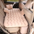 thumbnail image 1 of Car Air Mattress Travel Bed Moisture-proof Inflatable Mattress Air Bed Car Back Seat Sofa For Car Interior With Air Pump, 1 of 5