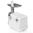 thumbnail image 5 of Electric Meat Grinder 1300 Watt Heavy Duty Sausage Stuffer Mincer w/ Grinding Plate (3mm Fine) Stainless Steel Cutting Blades & Attachment Kit /f Homemade Ground Beef, Burger Patties, Kubbe, 5 of 7