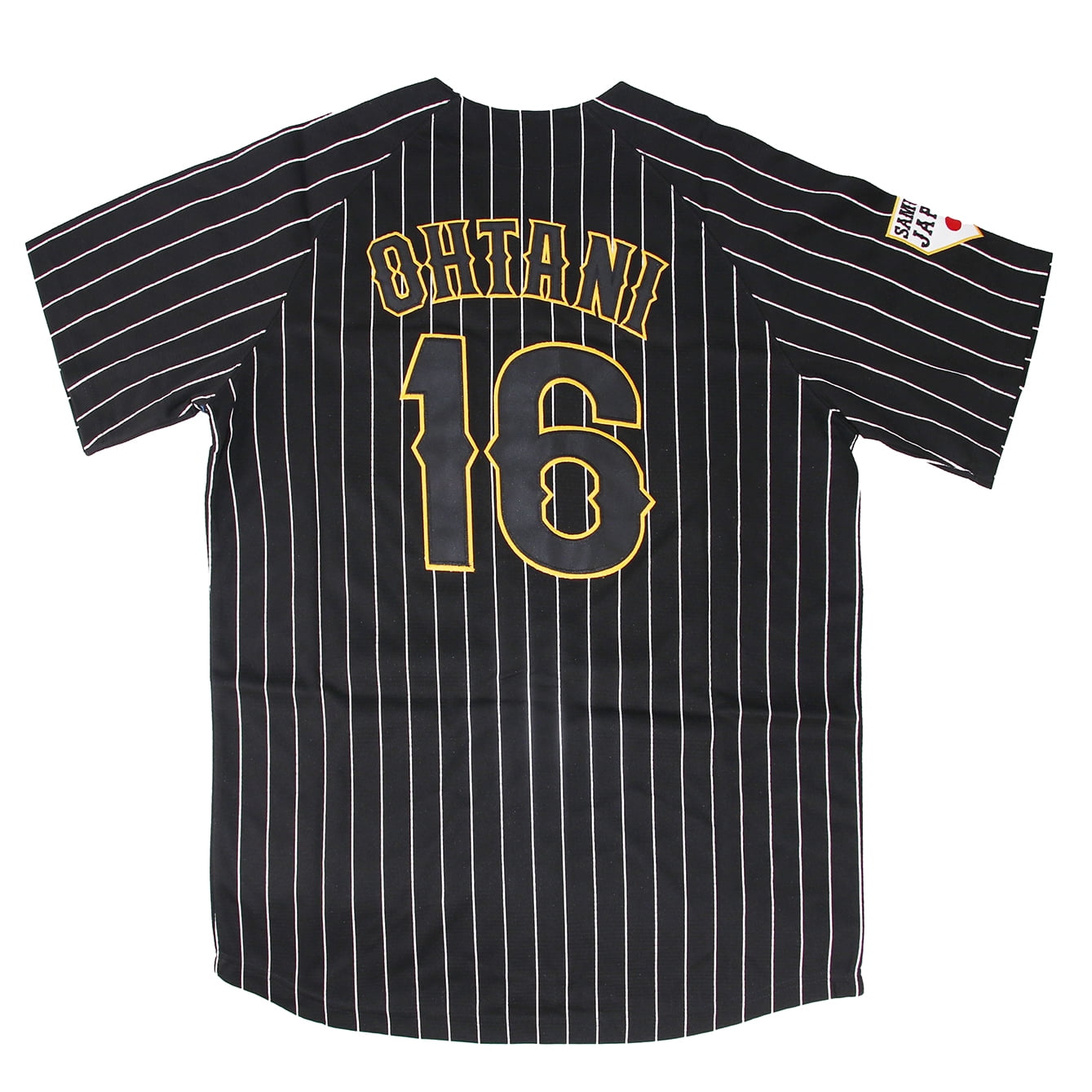  Men's #16 Ohtani Jersey Japan Samurai White Black