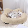 thumbnail image 1 of WIZUTIZ Pet Dog Kennel Fall And Winter Models Peach Heart Soft Pet Kennel Large And Small Dogs Pet Sofa Bed Cats Litter Home Assembly Practical&affordable up to 30% Off, 1 of 5