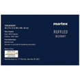 thumbnail image 2 of Martex Ruffle Twin Black Bed Skirt, 2 of 3
