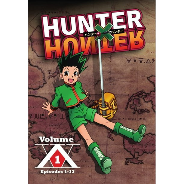 Hunter X Hunter Volume 1 Episodes 1 13 Dvd Walmart Com Walmart Com