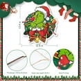 thumbnail image 4 of Bootesun Christmas Decorations, Hanging Signs Christmas Door Sign, Cute Green Elf Sign for Holiday Door Indoor Outdoor Christmas Decorations, 4 of 10