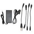 thumbnail image 2 of 42V 2A Batería Cargador Carga Rápida Adaptador Universal Batería De Litio 36V, 2 of 7