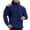 Navy, variant on hotojiny Men's Full-Zip Winter Coat Windproof Fleece Lined Athletic Jacket Soft Warm Colorblock Outdoor Sport Outwear with Pockets