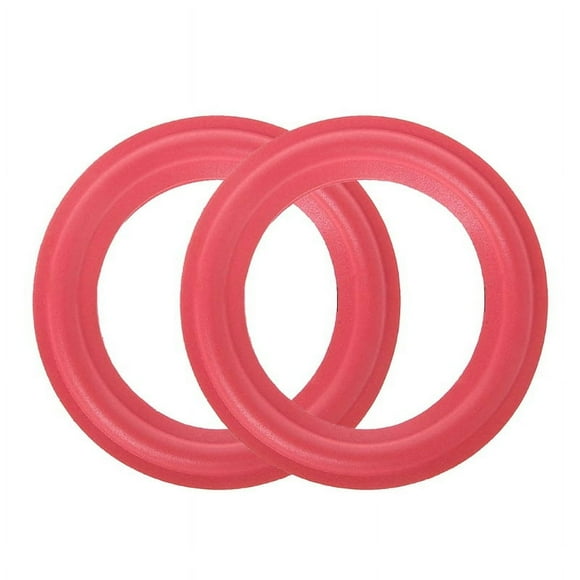 EIGTHTAIL Caisson de Basses Haut-Parleur Rouge Mousse Caoutchouc Bords Enveloppants Anneaux Antipoussière Remplacement