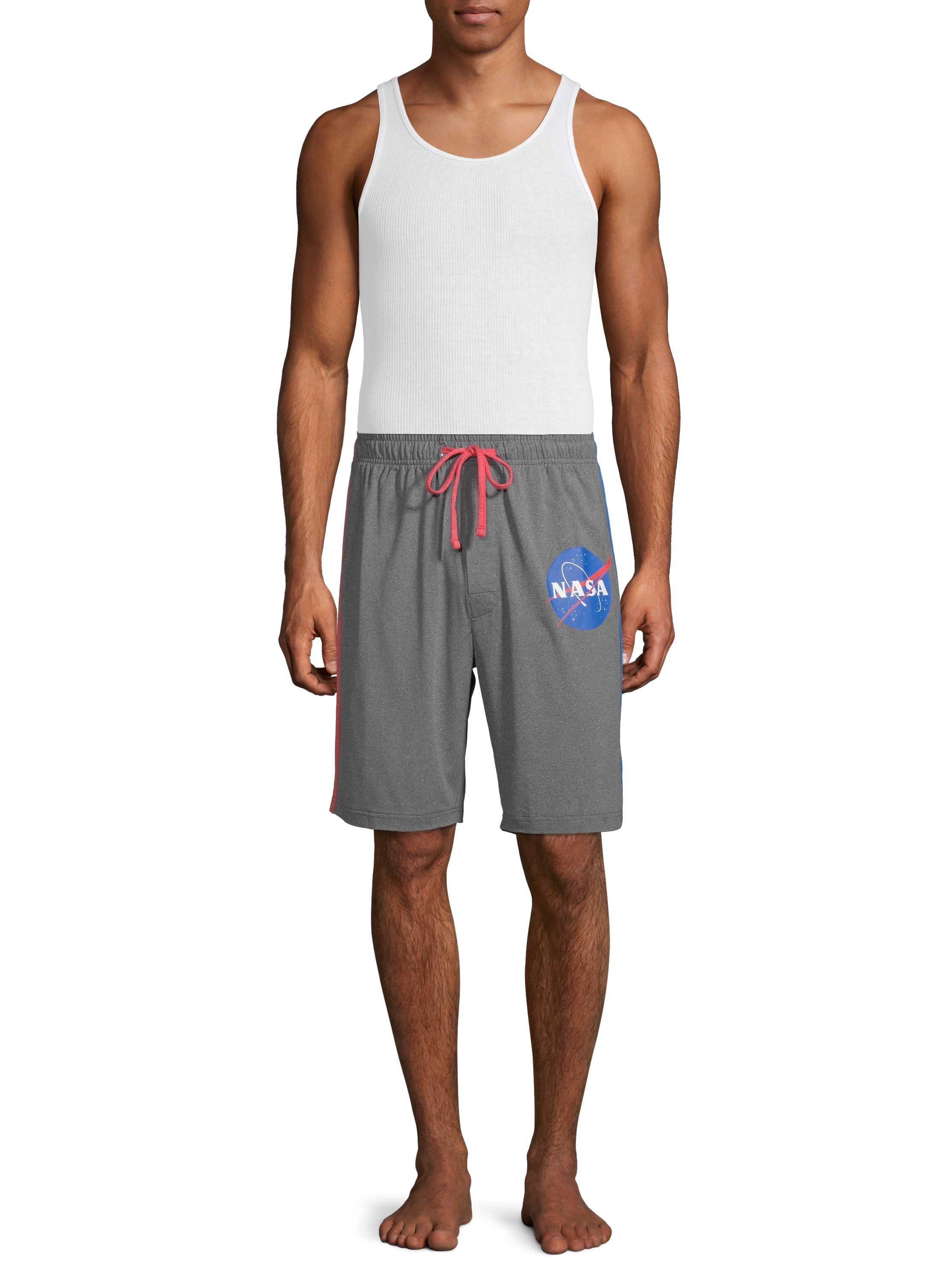 NASA Men's and Big Men's 9" Graphic Lounge Shorts