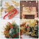 thumbnail image 4 of Adornos navideños, 20 ramas navideñas con purpurina, púas artificiales, ramitas florales para adornos de árbol de Navidad, guirnalda navideña de bricolaje, ramas de pino., 4 of 7