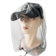 thumbnail image 1 of Mosquito Mesh Head Net Travel Protector Camping Bug Fly Noodle Net, 1 of 11