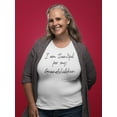 thumbnail image 2 of Im Thankful For My Grandchildren Women T-Shirt, Female x-Large, 2 of 4