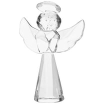Crystal Angel Statue for Home Decor as Small Gift for Family and Friends 6.5 Inches