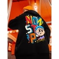 thumbnail image 3 of Nuevas sudaderas con estampado gráfico de dibujos animados para hombre, ropa de calle, ropa de hip hop, sudaderas casuales con capucha de polar, sudaderas con capucha de gran tamaño Y2K, 3 of 5