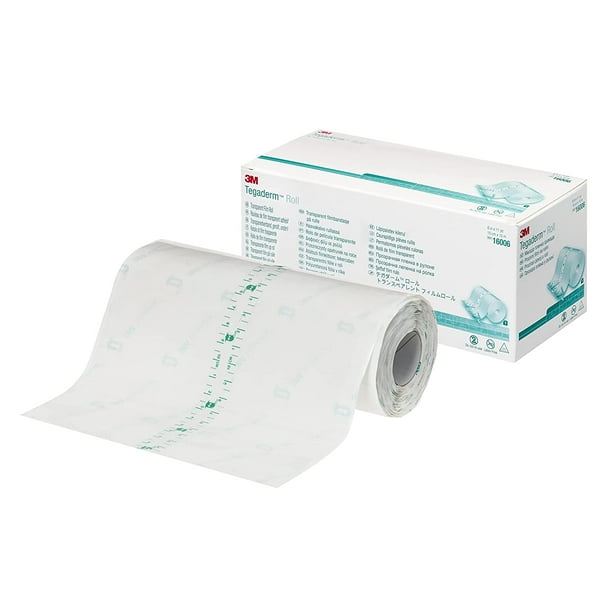 3M Tegaderm Transparent Film Dressing Roll 6"x11 Yds. Tattoo