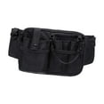 thumbnail image 4 of Nurse Fanny Pack, Multi Compartment Pocket Nursing Organizer Belt Bag, Apron Hip Bag Utility Waist Pack for Bandages Supplies Black, 4 of 10